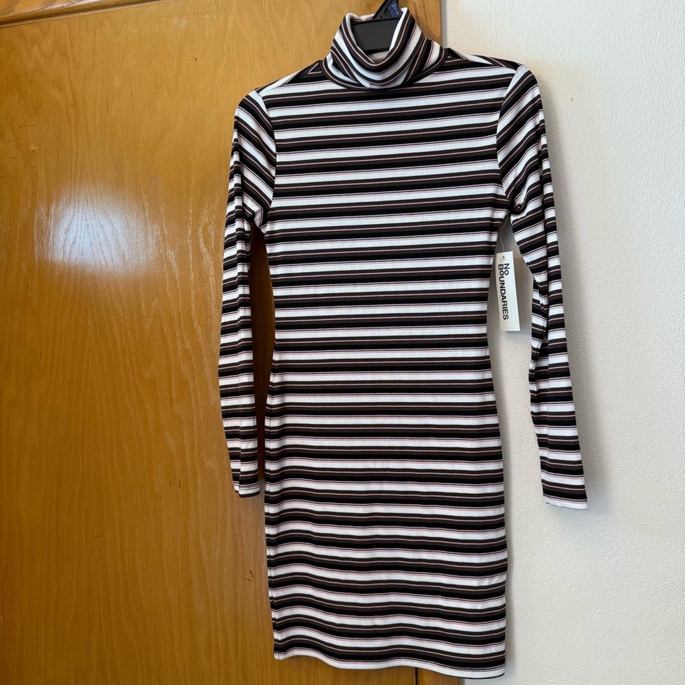 No Boundaries Turtle Neck Dress